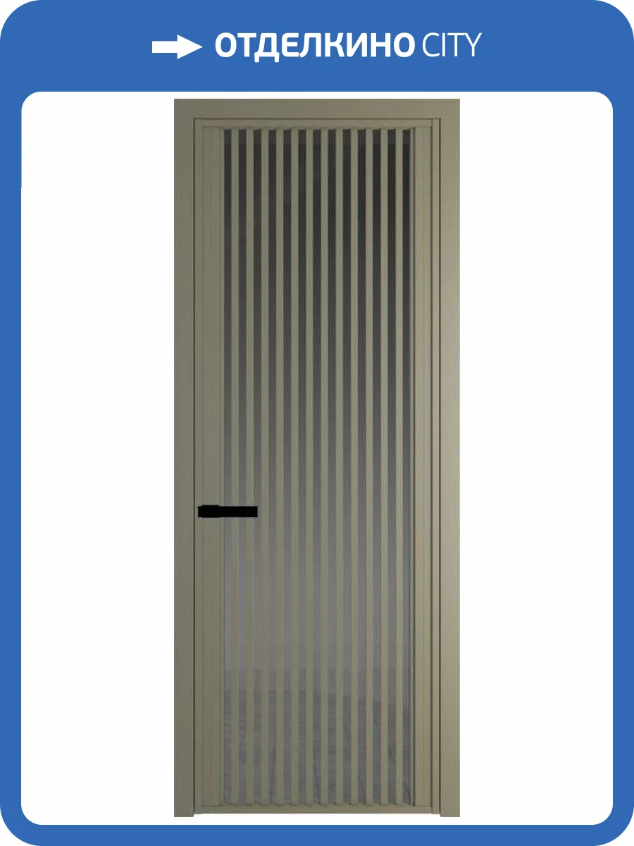 Межкомнатная дверь Profil Doors 3 AGP цвет профиля Шампань, стекло безопасное 6 мм тонированное 600x2000 фото 2