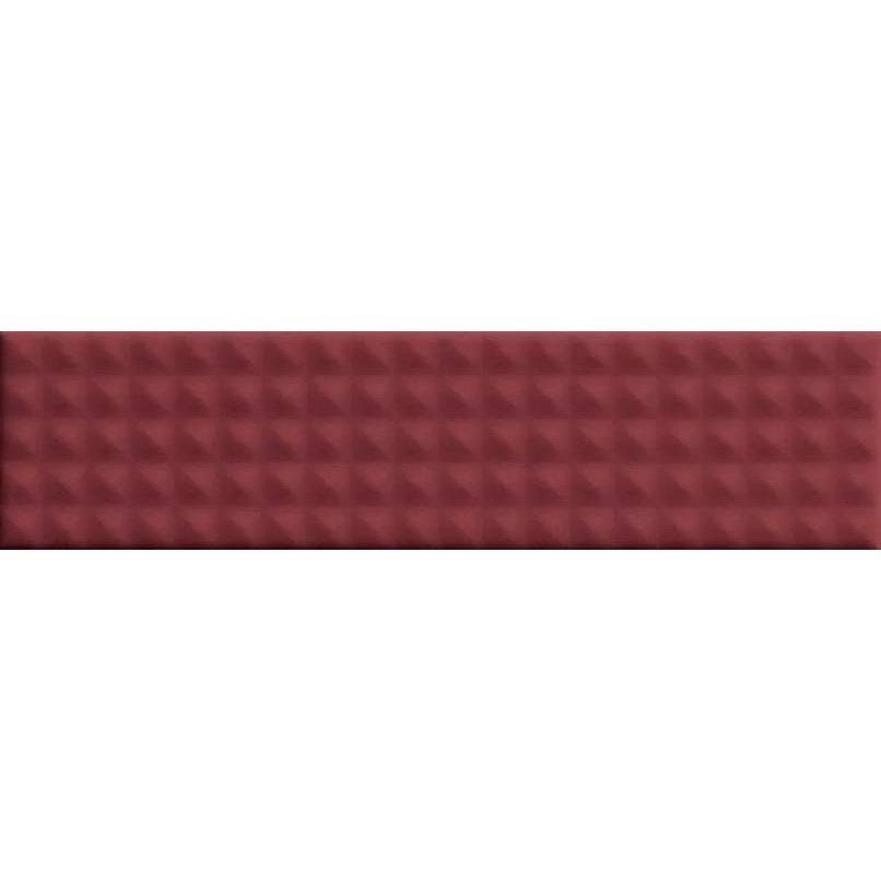 Керамическая плитка 41ZERO42 Biscuit 4101163 Stud Bordeaux 5x20