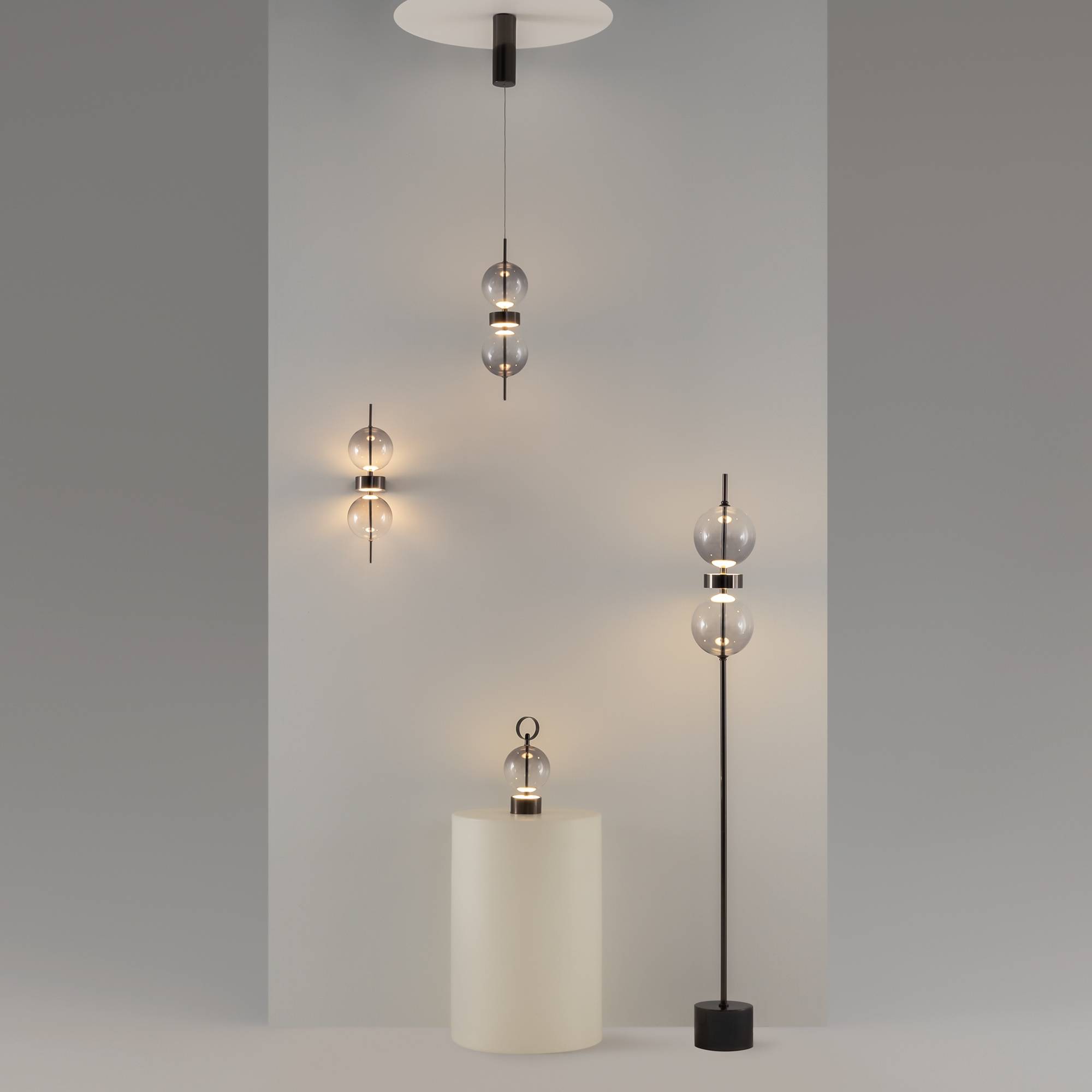 Настольная лампа светодиодная аккумуляторная Maytoni Double Moon MOD478RL-L3B3K фото 5