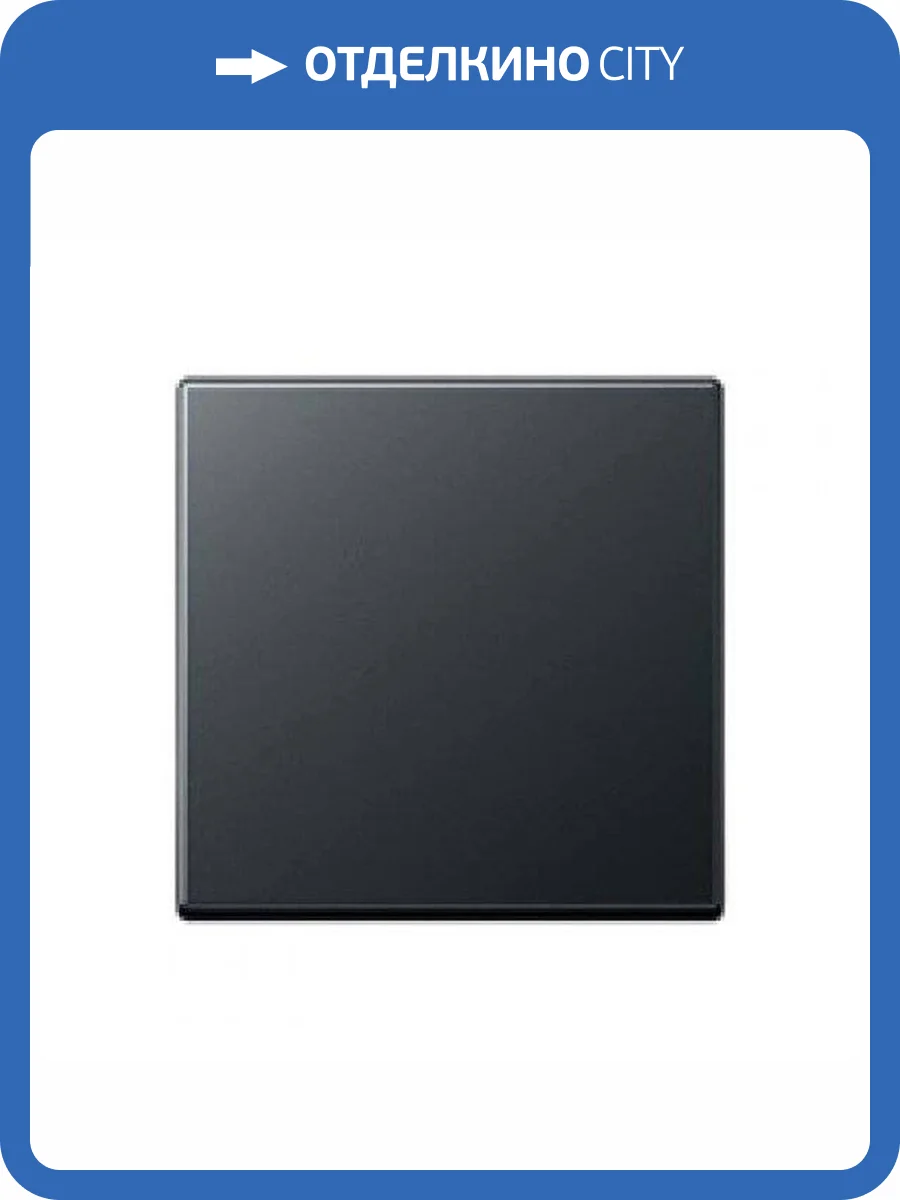 Клавиша одинарная Jung ECO Profi EP490AN Антрацит фото 2