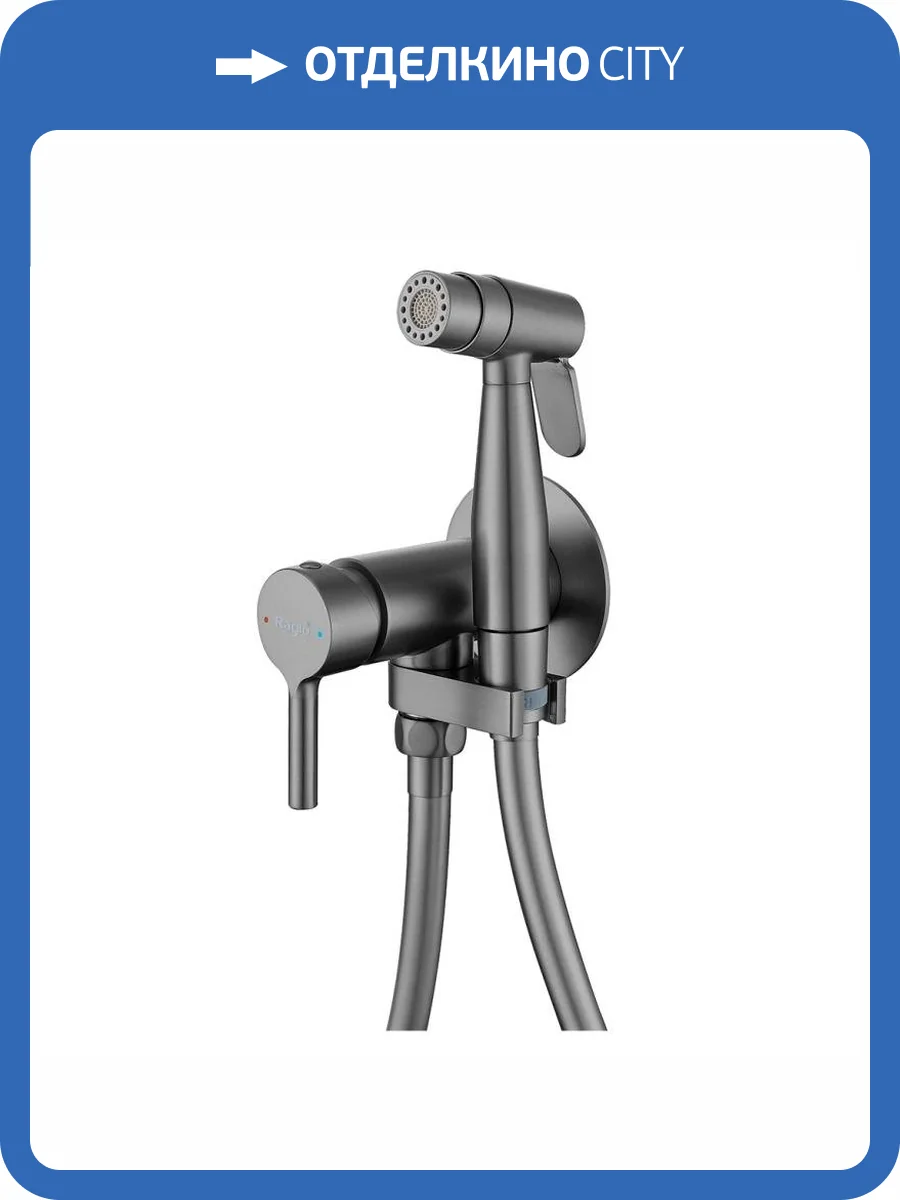 Гигиенический душ Raglo R20.54.09 графит фото 9