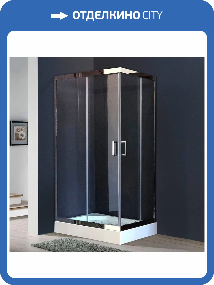 Душевой уголок Royal Bath HPD RB8100 HPD-T-CH 100x80 фото 5