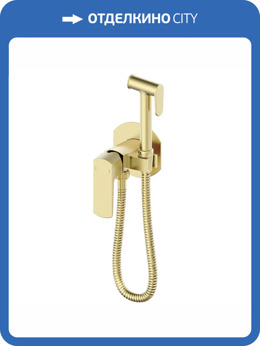 Гигиенический душ Wonzon & Woghand Forza WW-88829031-BG брашированное золото фото 3