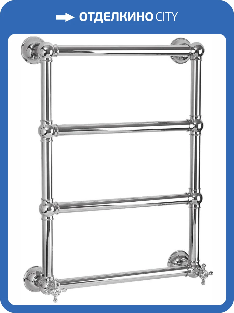 Полотенцесушитель водяной Migliore Colosseum 20289 75x56, хром фото 3