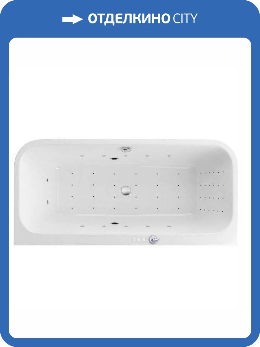 Акриловая ванна Excellent Arana NANO WAEX.ARA18.NANO.CR 180x85 хром фото 10