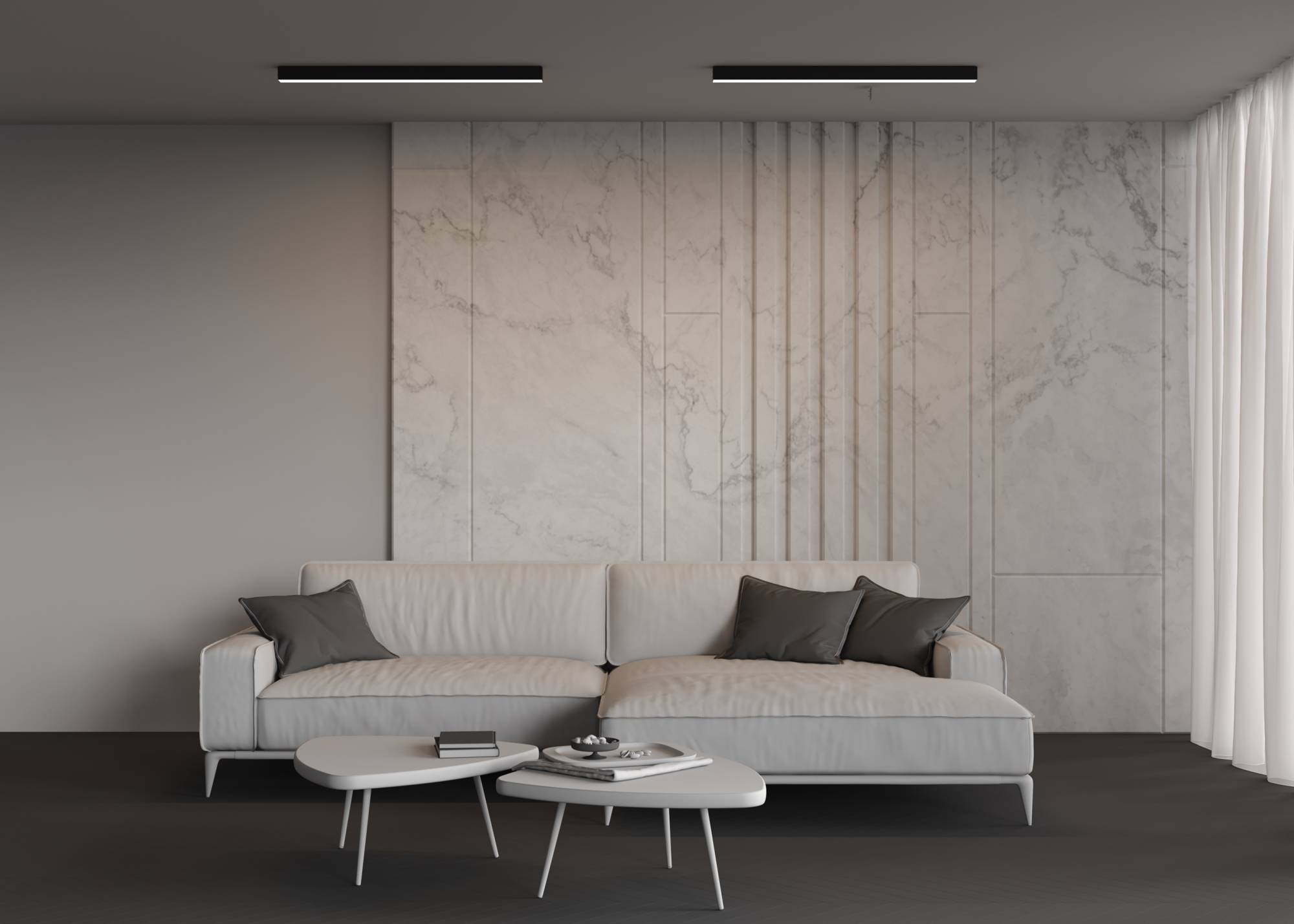 Потолочный линейный светодиодный светильник Technical LL311028 фото 7