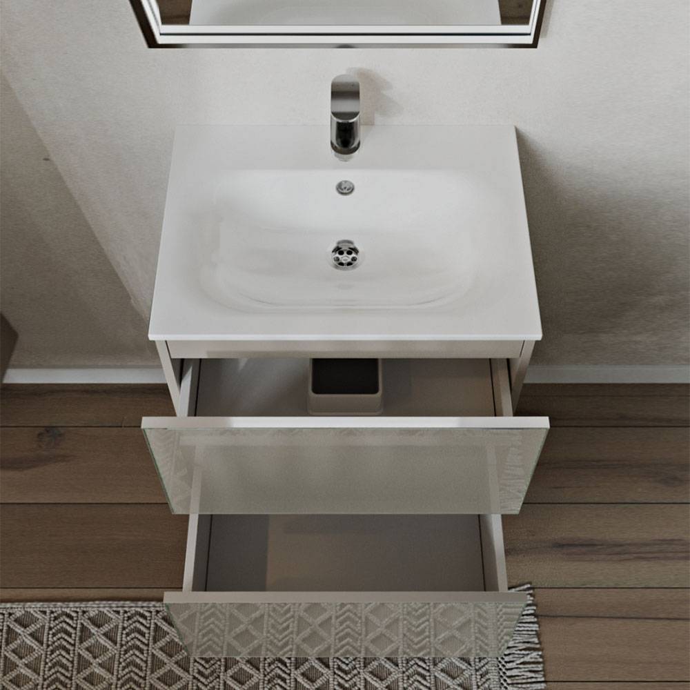 Тумба с раковиной Terminus Vega VEG10602200501OSL капучино, 60x62 фото 2