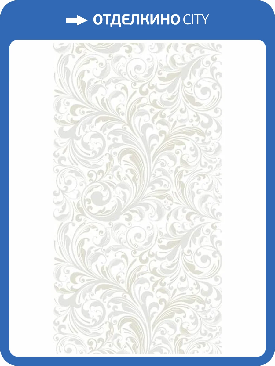 Термопереводная панель ПВХ ProfBuild Пастельная Вязь 270x25x0.8 фото 2