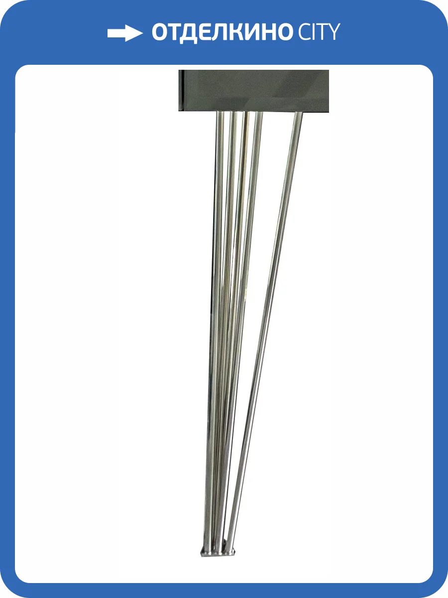 Ножки Armadi Art Lucido 775-046-CR низкие хром пара фото 3