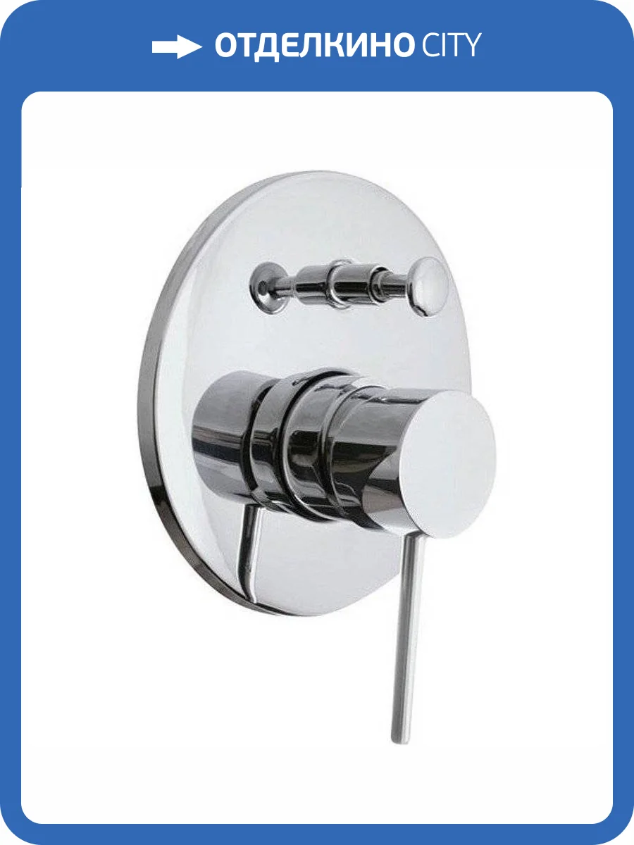 Смеситель для ванны Rav Slezak Seina SE986 с внутренней частью фото 3