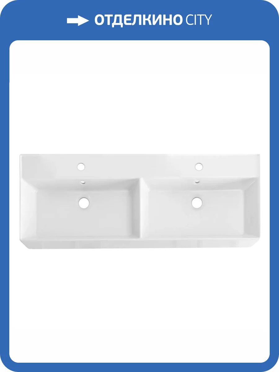 Раковина Cezares Molveno CZR-MIL-120-2-LVB 120 см фото 4