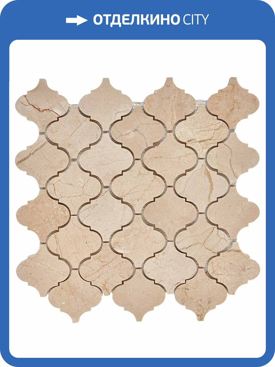 Мозаика Pixel Mosaic Мрамор PIX292 (7.4x7.4) 30.5x31.5 фото 2