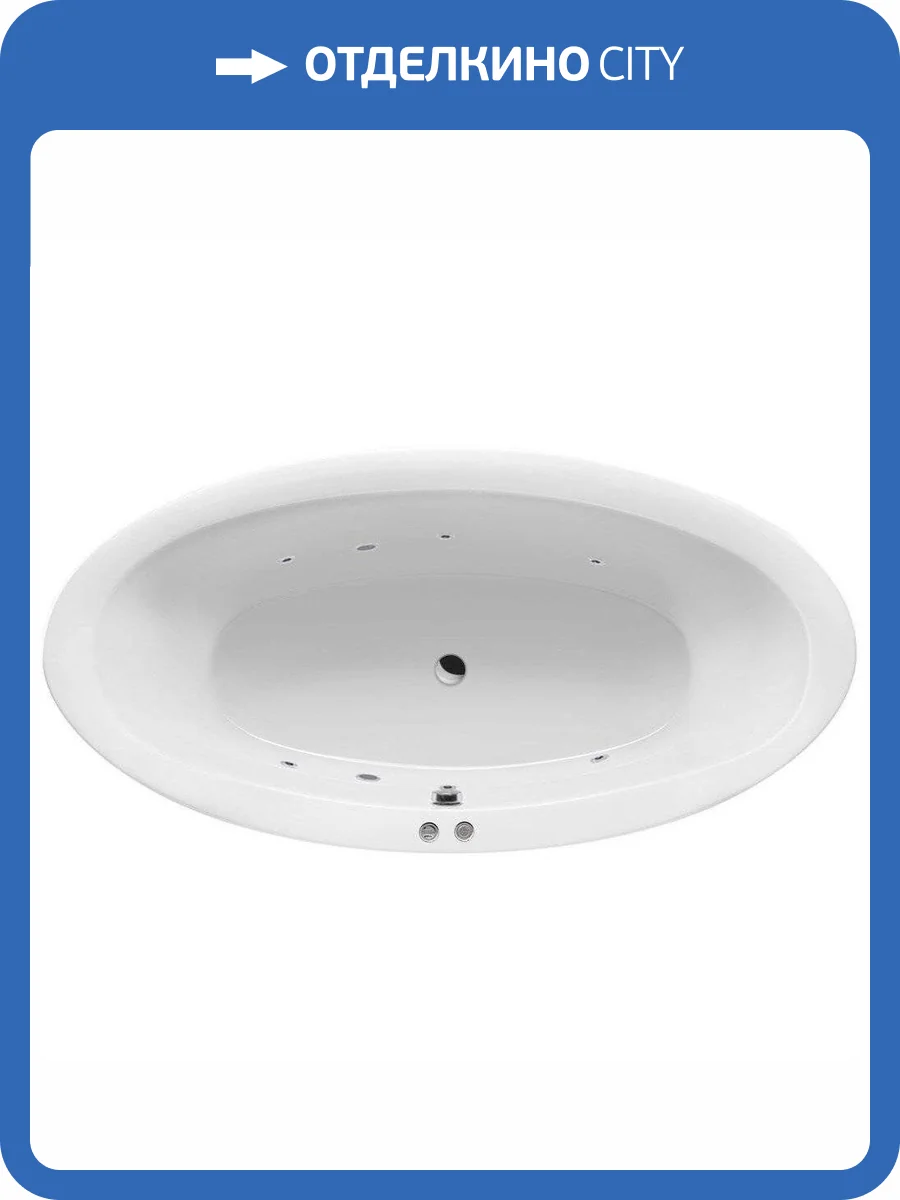 Акриловая ванна Excellent Lumina SOFT WAEX.LUM19.SOFT 190x95 хром фото 7