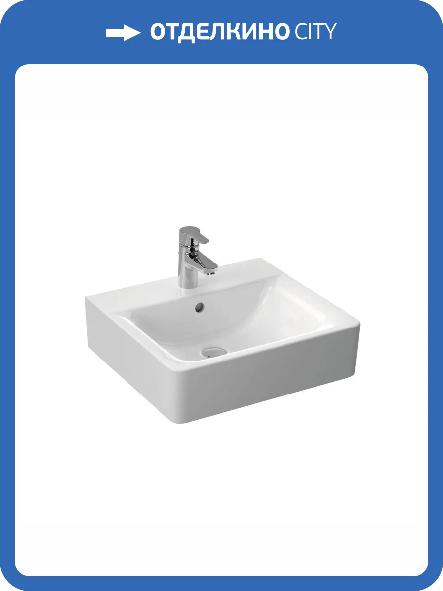 Рукомойник Ideal Standard Connect E788401 50 см, Euro White (Евробелый) фото 5