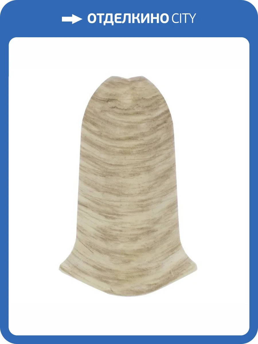 Наружный (внешний) угол LinePlast L067 Дуб Выбеленный 58 мм фото 2