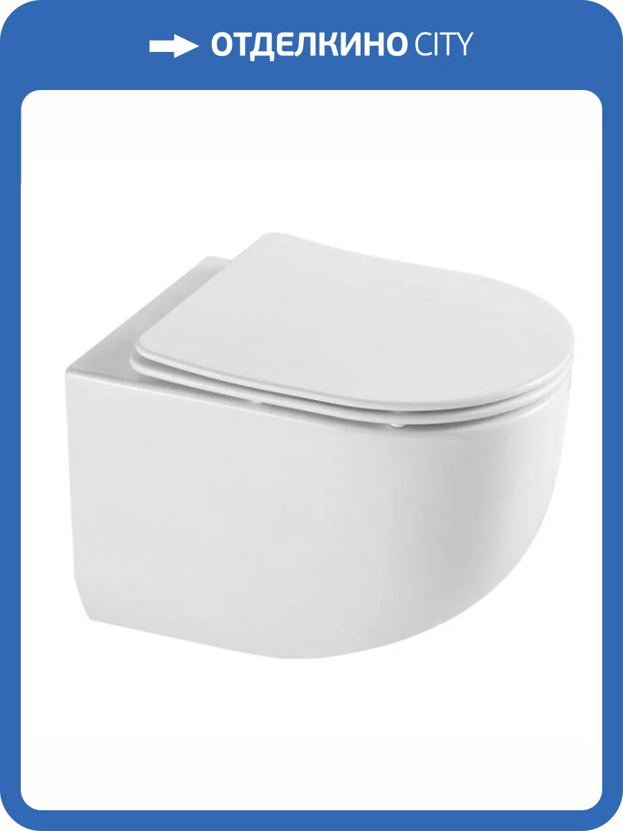 Унитаз подвесной AQUAme AQM2012 с крышкой-сиденьем микролифт фото 13