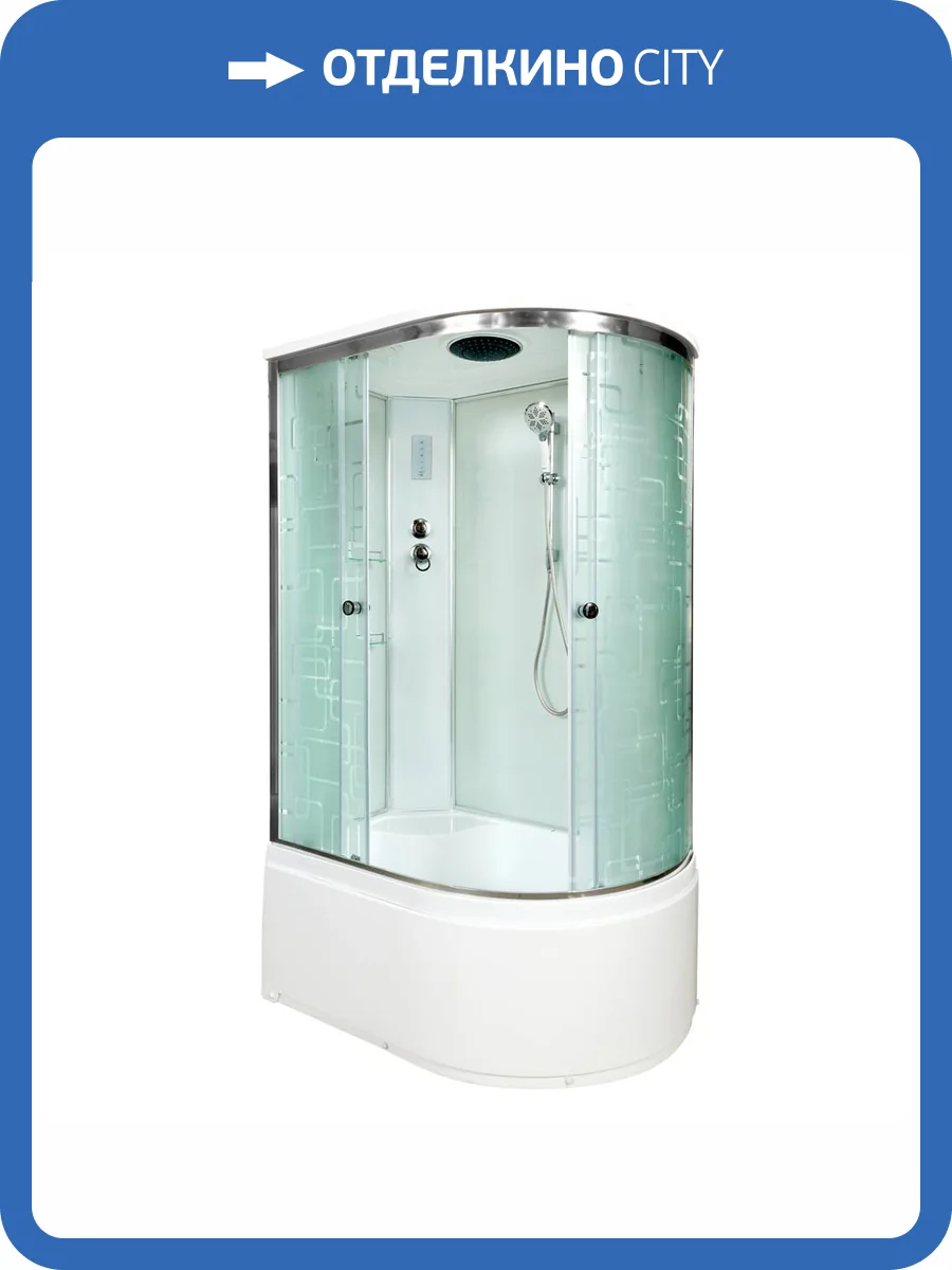 Душевая кабина AvaCan EM4511LEL с электрикой, 110x80x220 фото 14