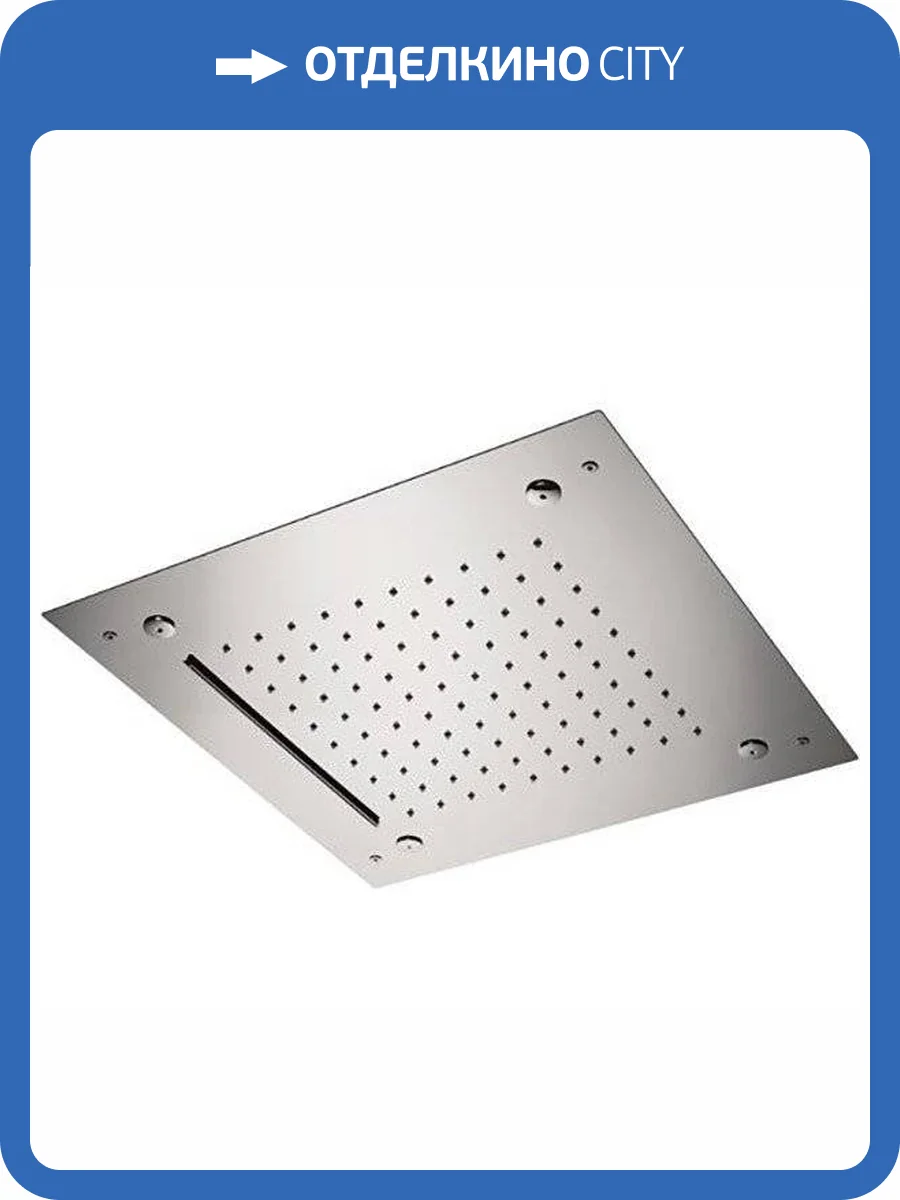 Верхний душ Remer 357SFS43NC хром фото 3