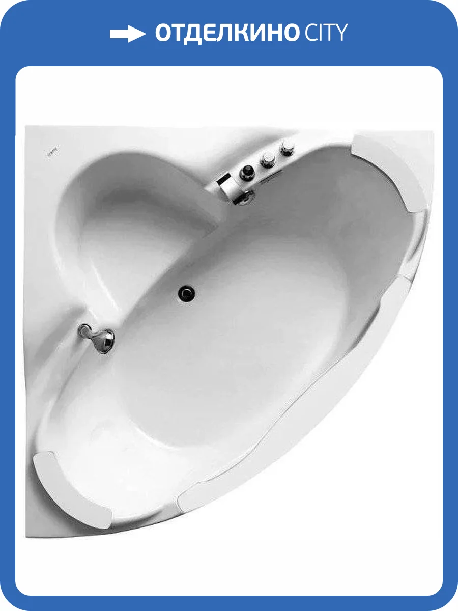 Акриловая ванна Gemy G9025 II C 155x155 фото 5