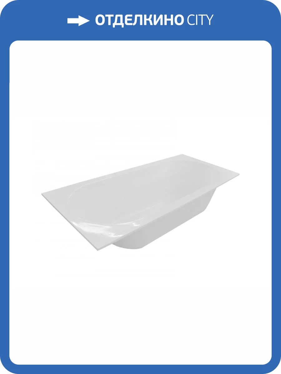 Ванна из искусственного камня Эстет Честер 180 silk ФР-00014626 180x80 Прямоугольная, белая фото 3