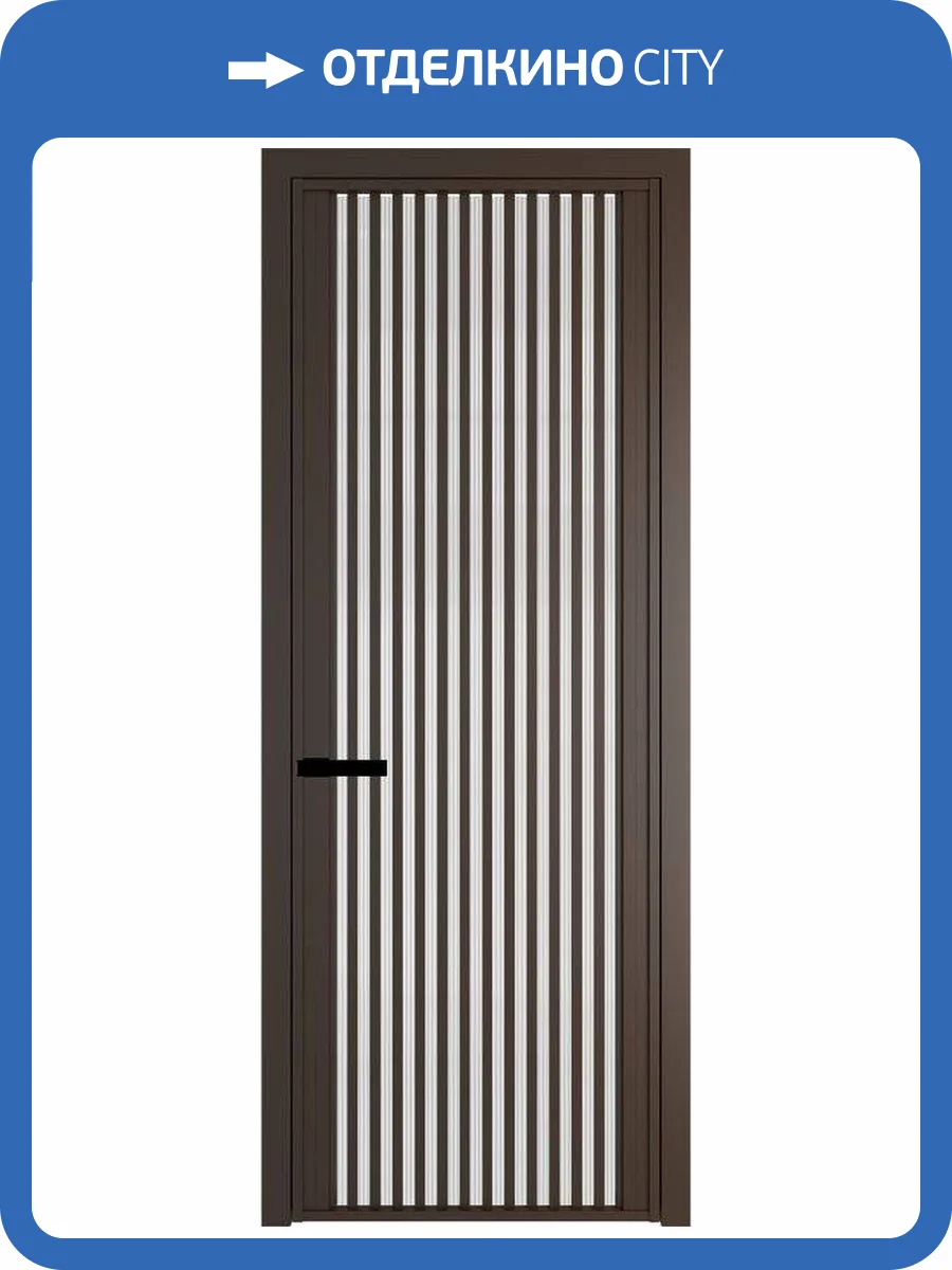 Межкомнатная дверь Profil Doors 3 AGP цвет профиля Деорэ, стекло безопасное 6 мм мору осветленное 600x2000 фото 2