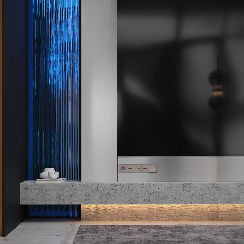 Лицевая панель для розетки с заземлением Voltum S70 VLS000614 капучино фото 6