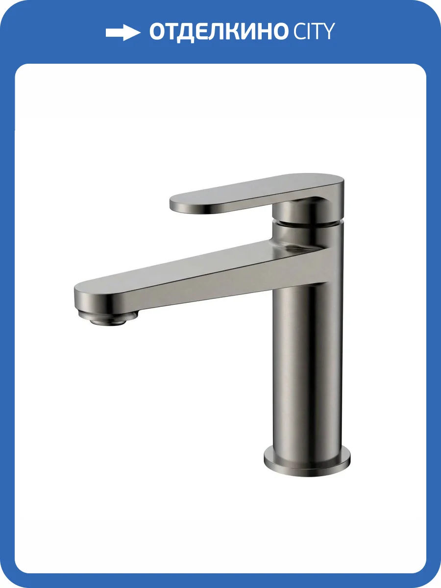 Смеситель для раковины AQUAme Novara AQM6910GM металл фото 4