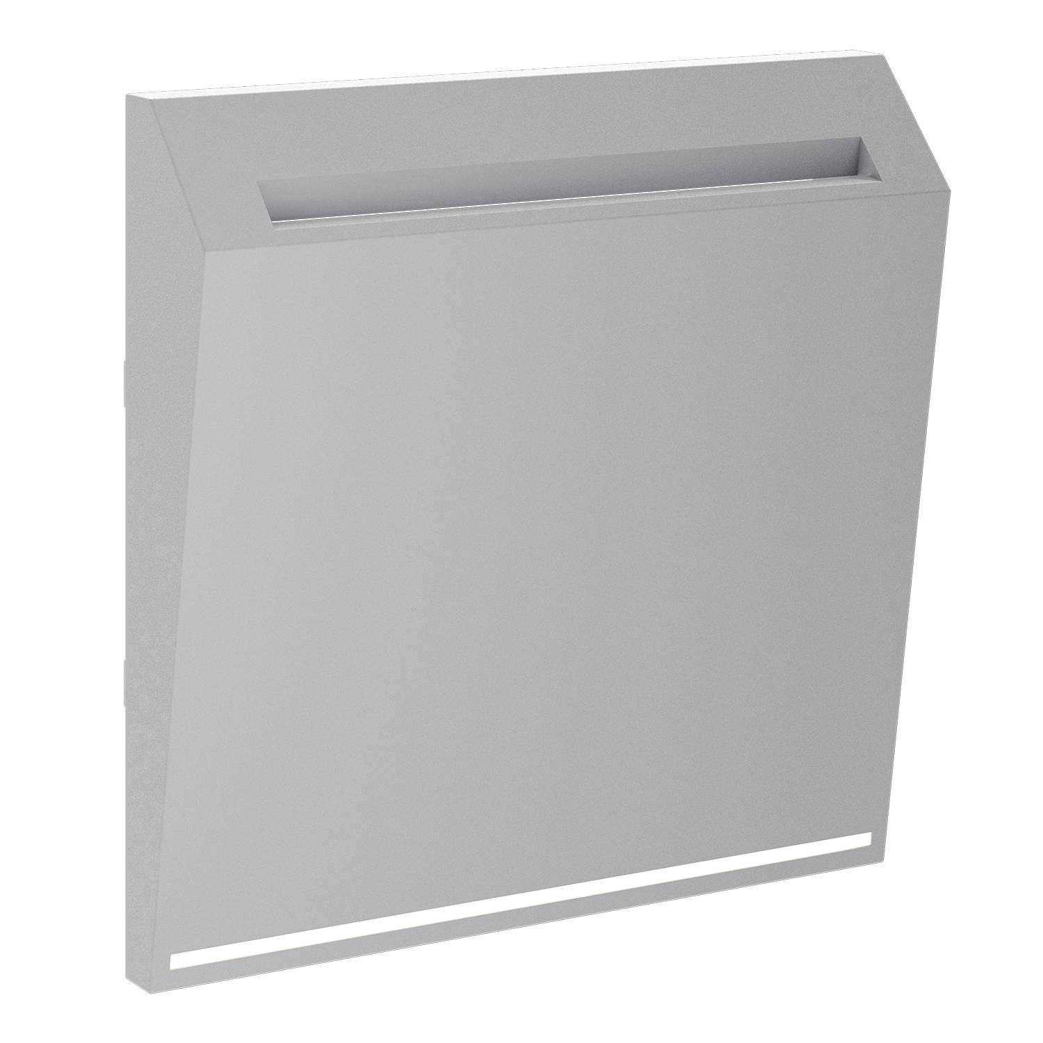 Лицевая панель для карточного выключателя Voltum S70 VLS002616 серый