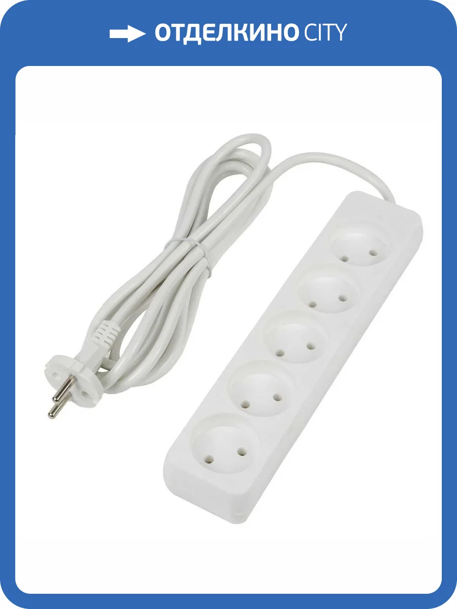 Удлинитель Uniel Ultra S-CU5-3 White фото 4