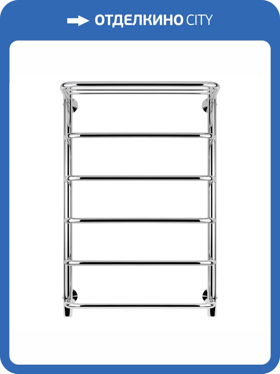 Полотенцесушитель электрический Secado Мерида 4603777452414 1 СП 80x60, L, хром фото 5