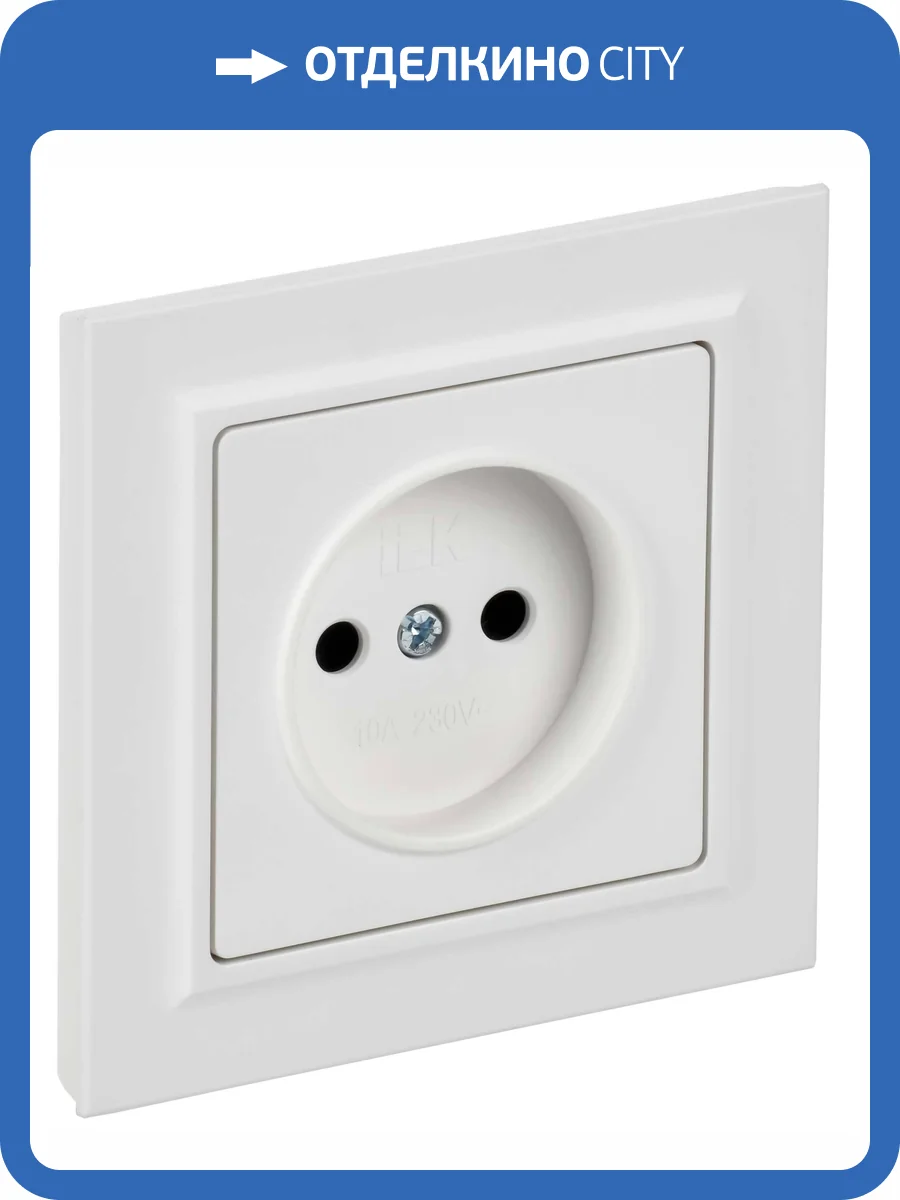 Розетка 1-местная IEK Brite BR-R10-10-K91-F арктический белый фото 4