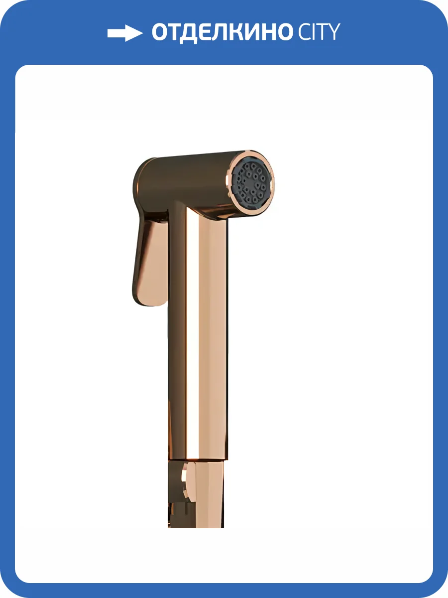 Гигиеническая лейка Teska BTK6909 розовое золото фото 3