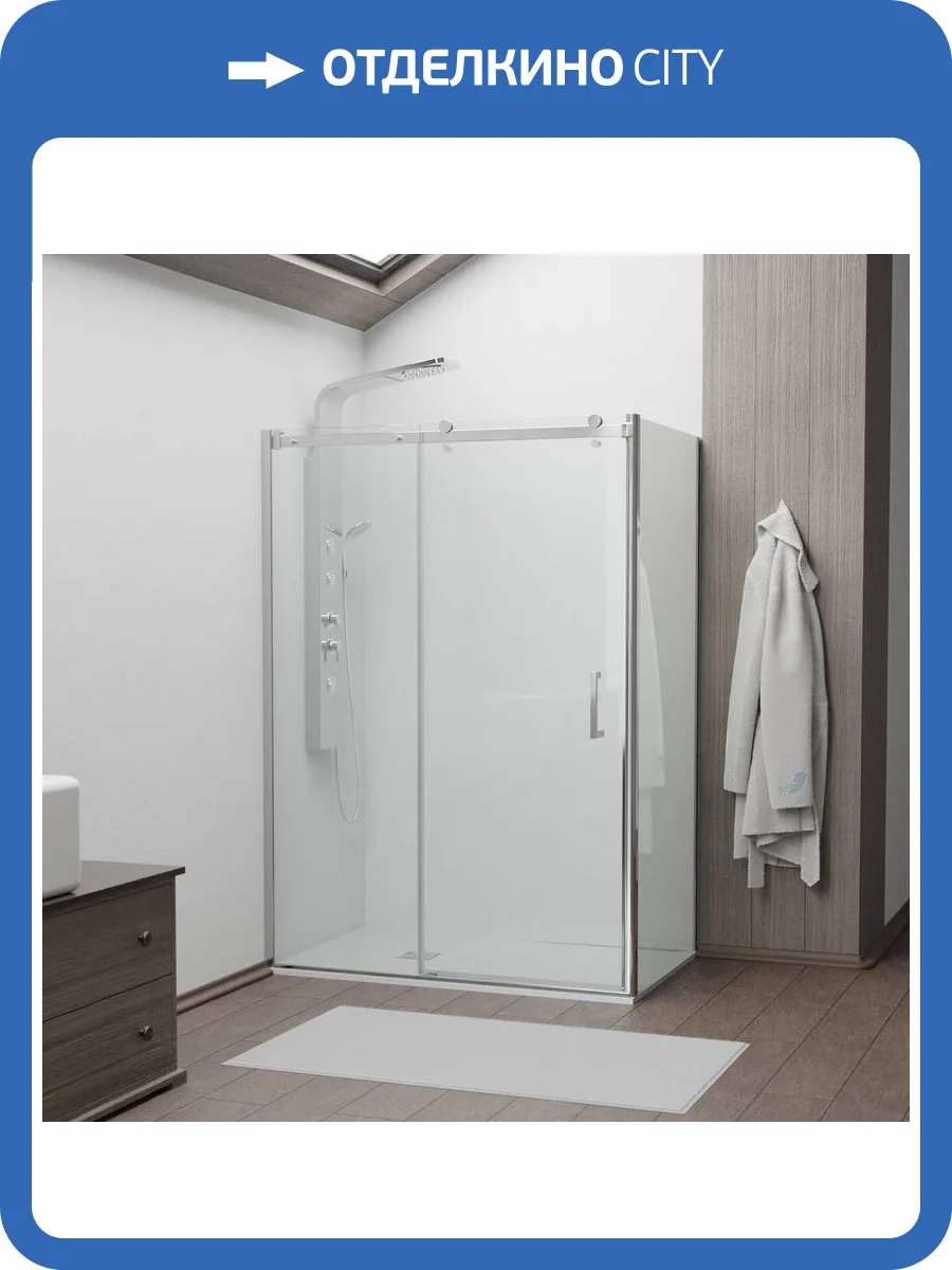 Душевой уголок RGW Tornado TO-44 02074470-11 170x100x195 Стекло Прозрачное фото 3