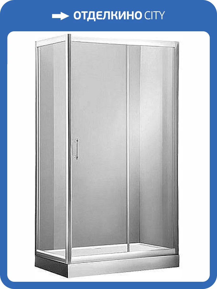 Душевой уголок Aquanet Alfa NAA1131 1600800 профиль хром, 1600х800 фото 5