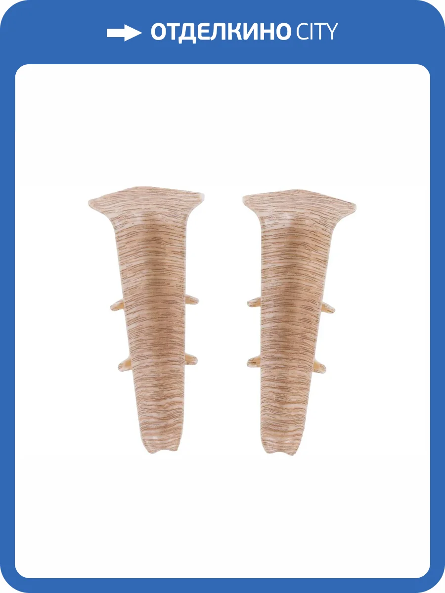 Внутренний угол Ideal Деконика D85 229 Дуб Латте 85 мм фото 2