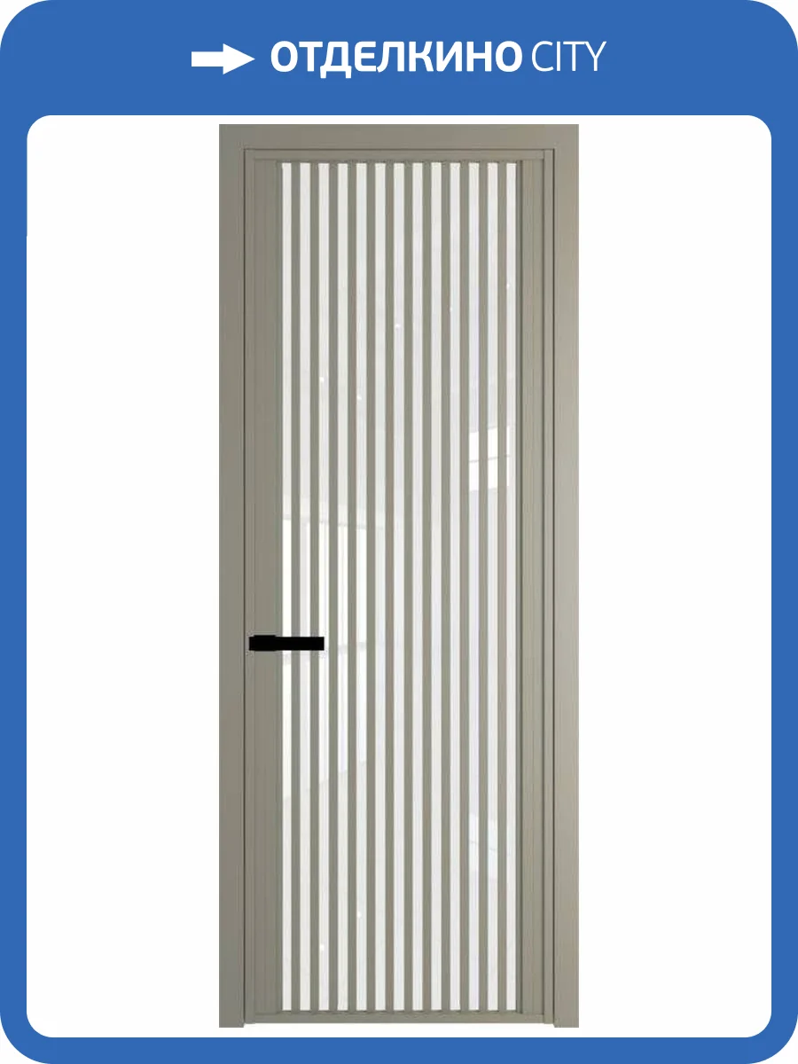 Межкомнатная дверь Profil Doors 3 AGP цвет профиля Никель матовый, стекло безопасное 6 мм белый триплекс 800x2000 фото 2