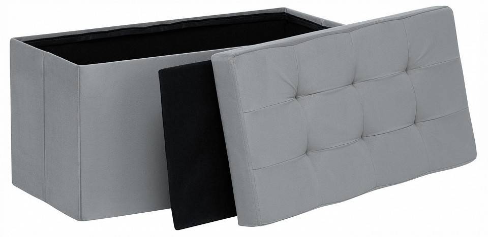 Банкетка-сундук Leset Леда 4687205442178 Серый Velutto 12 фото 3
