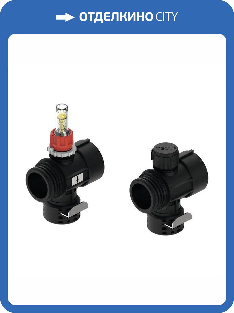 Модули подающей и обратной линии TECE TECEfloor пластикового промышленного коллектора фото 2