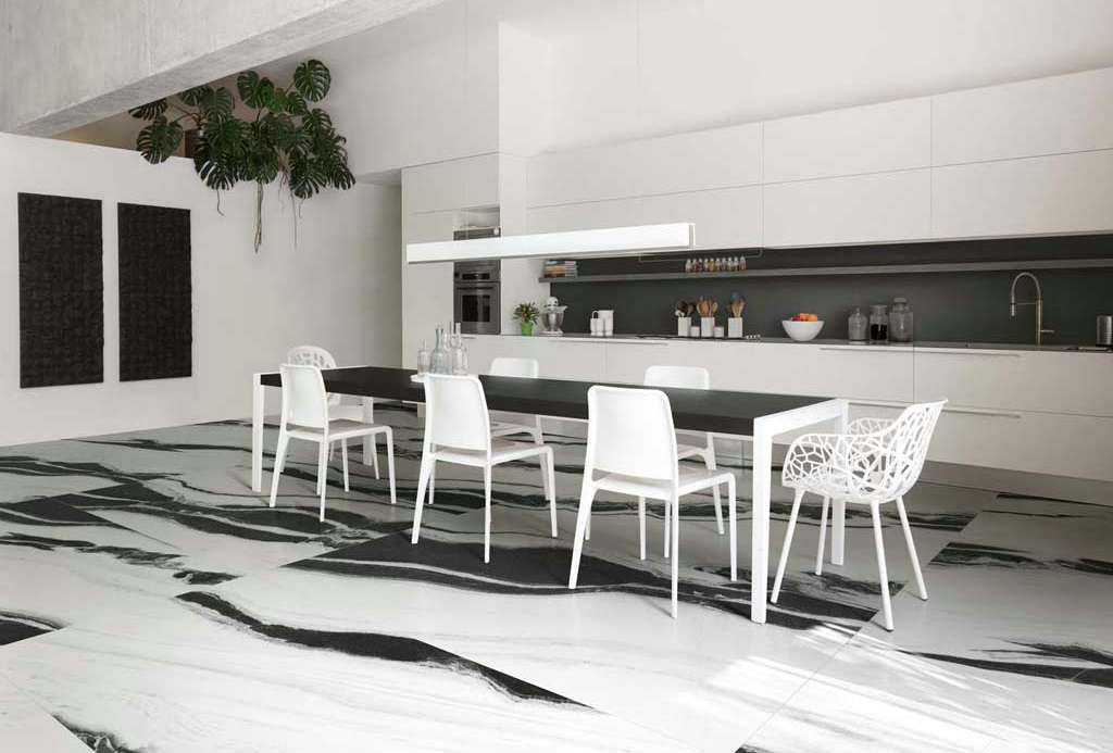 Floor Gres B&W Marble фото 4
