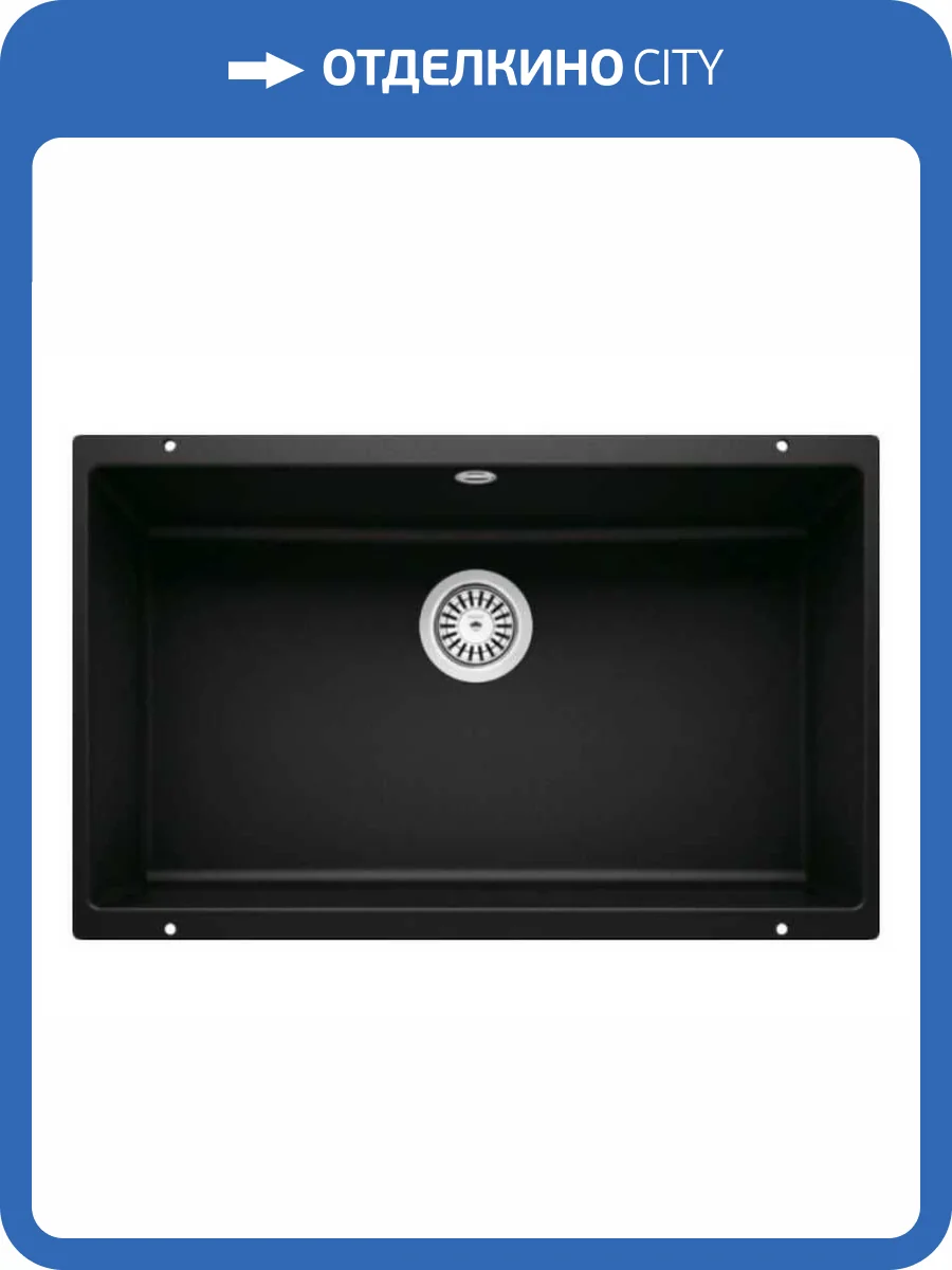 Мойка кухонная Blanco Rotan 700-U 526099 черный фото 7