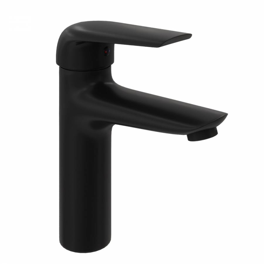Смеситель для раковины Watersense Mia W00332 черный матовый