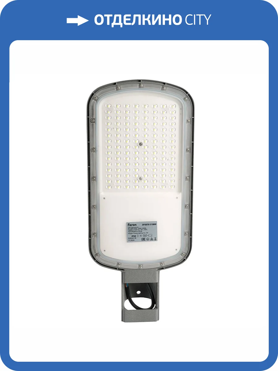 Светодиодный уличный консольный светильник Feron SP3070 51800 фото 12