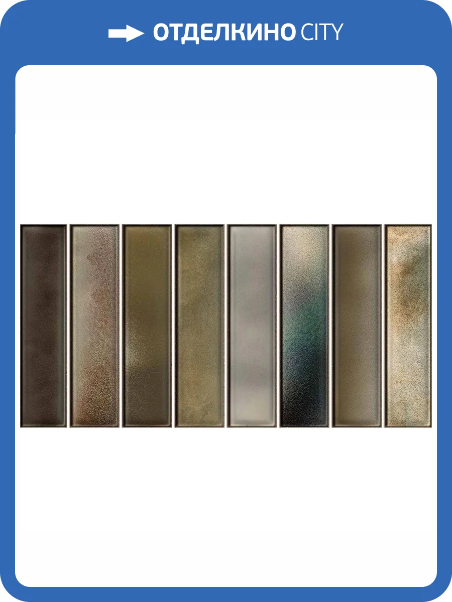 Керамическая плитка El Barco Borealis Green 15x30 фото 6