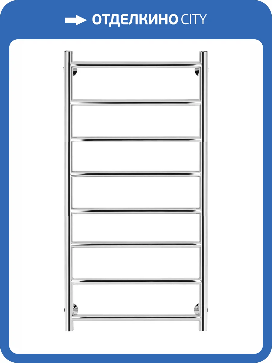 Полотенцесушитель электрический Secado Триада 4673739247204 1 + 100x60, L, хром фото 2