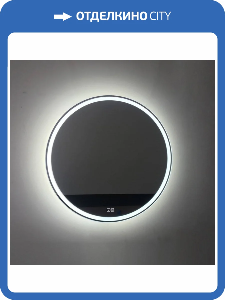 Зеркало круглое BelBagno SPC-RNG-800-LED-TCH-WARM с подогревом фото 6