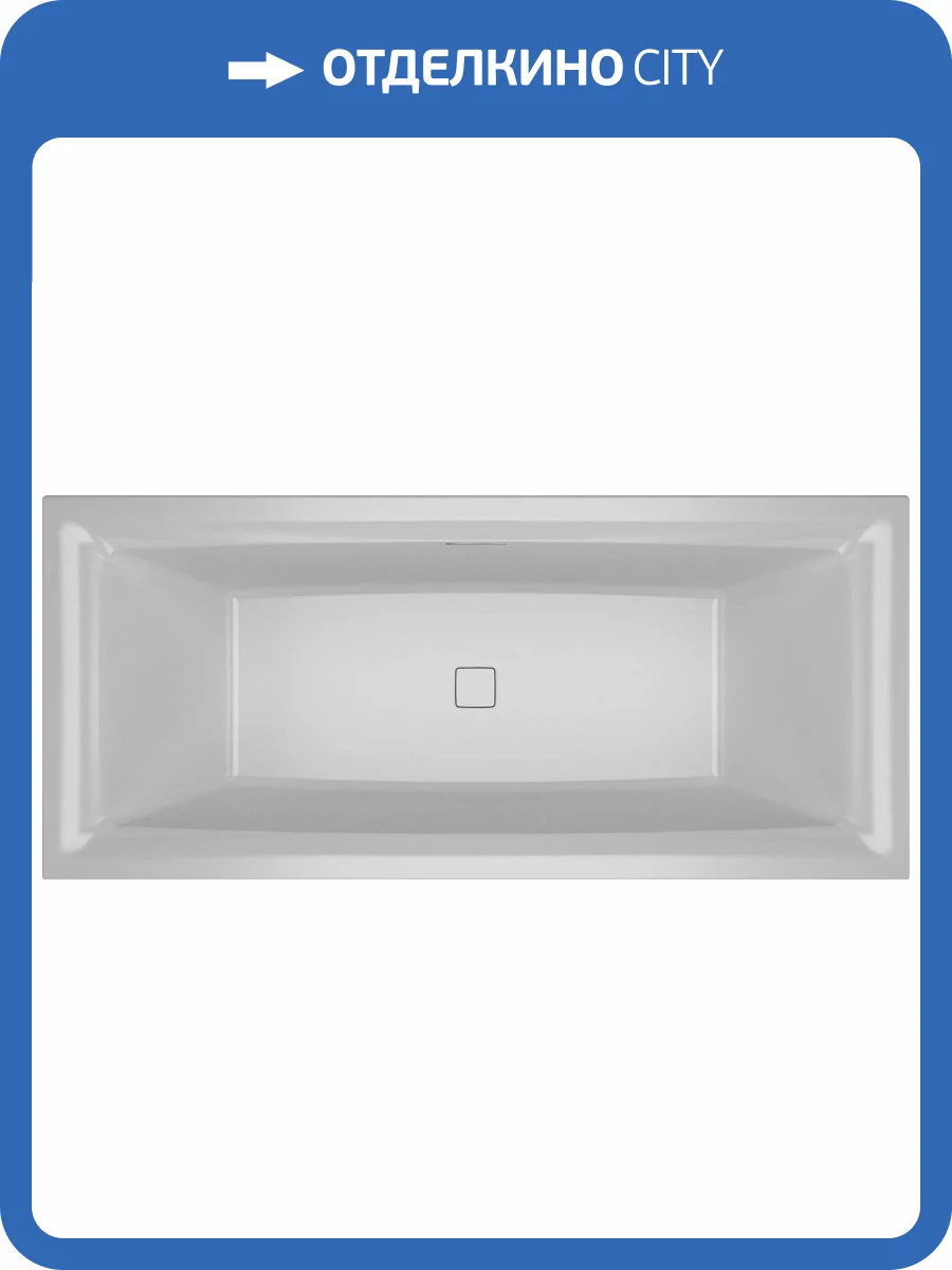 Акриловая ванна Riho Still Square 180х80 фото 3