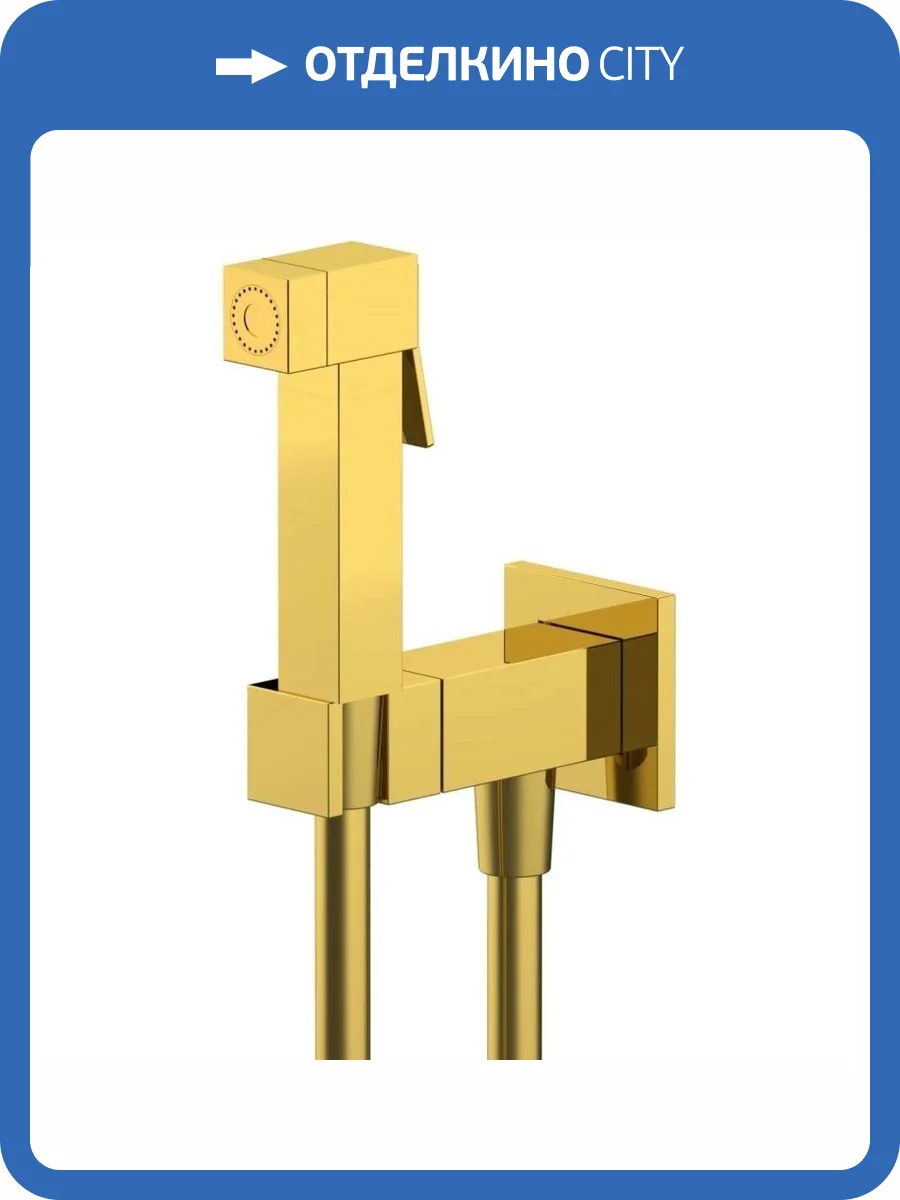 Гигиенический душ Remer Absolute Q64DO золотой глянцевый фото 3