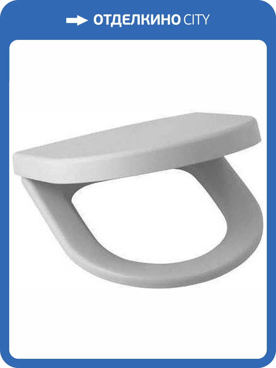 Крышка-сиденье Jika Mio 9271.2 с микролифтом, петли хром фото 4