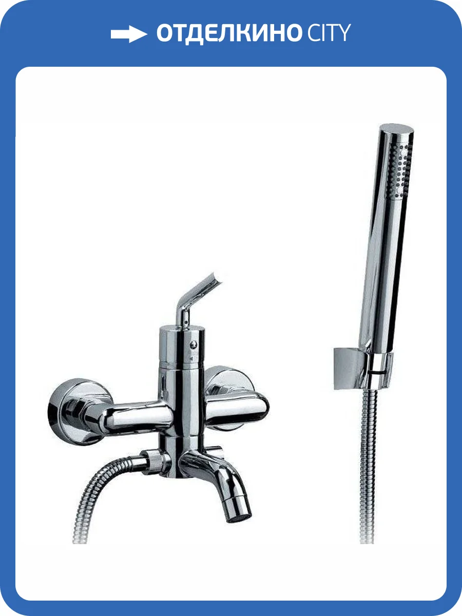 Смеситель для ванны Paini Pixel 81CR100NEWKM фото 4