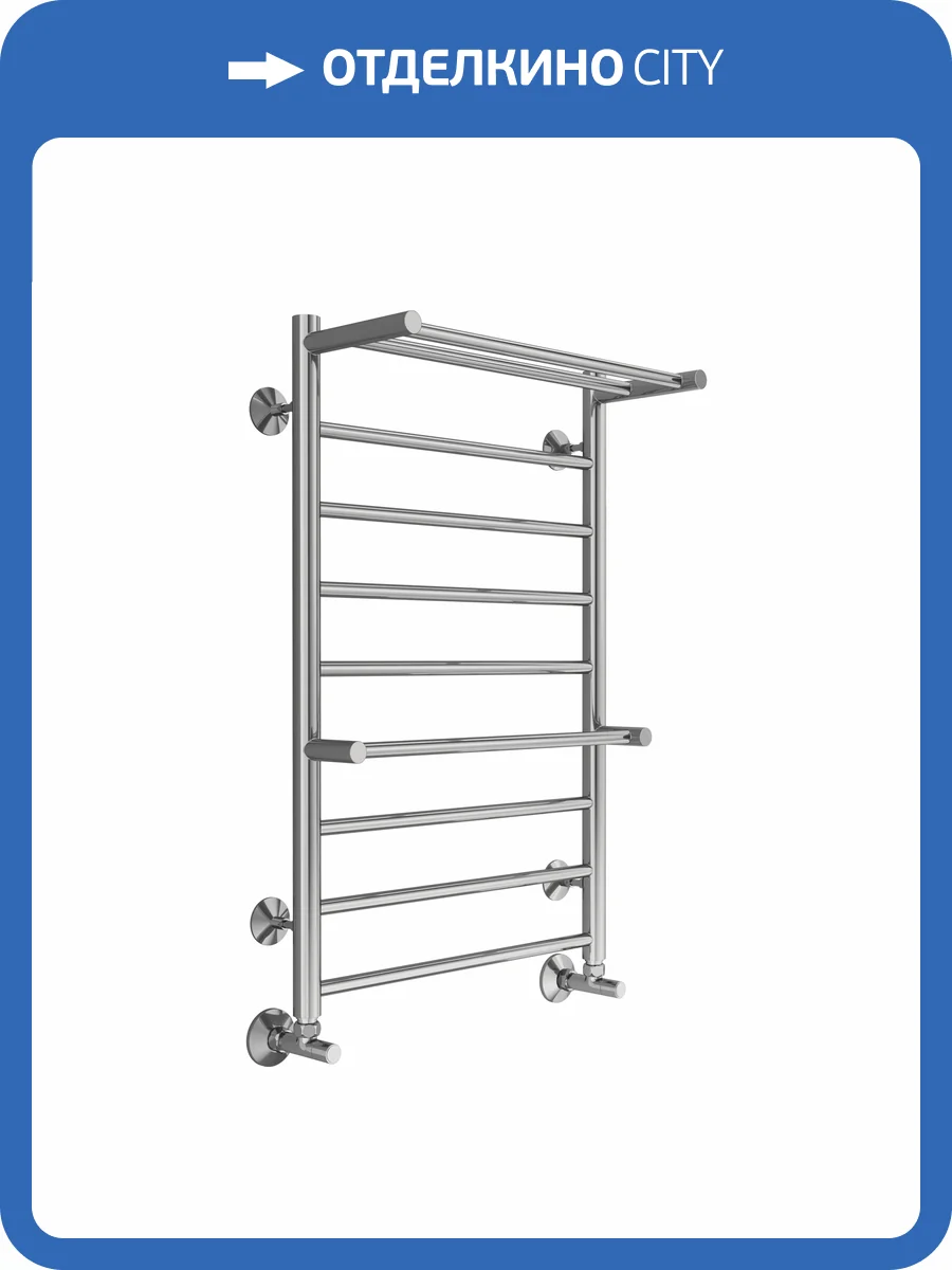 Полотенцесушитель Terminus Анкона П8 50x80, водяной фото 4